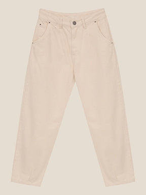 Calça Jeans Slouchy Cacau Bege