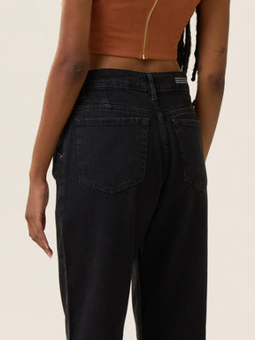 Calça Jeans Slouchy Cacau Preta