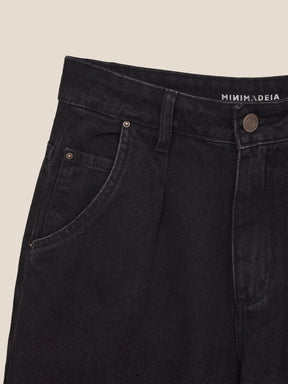 Calça Jeans Slouchy Cacau Preta