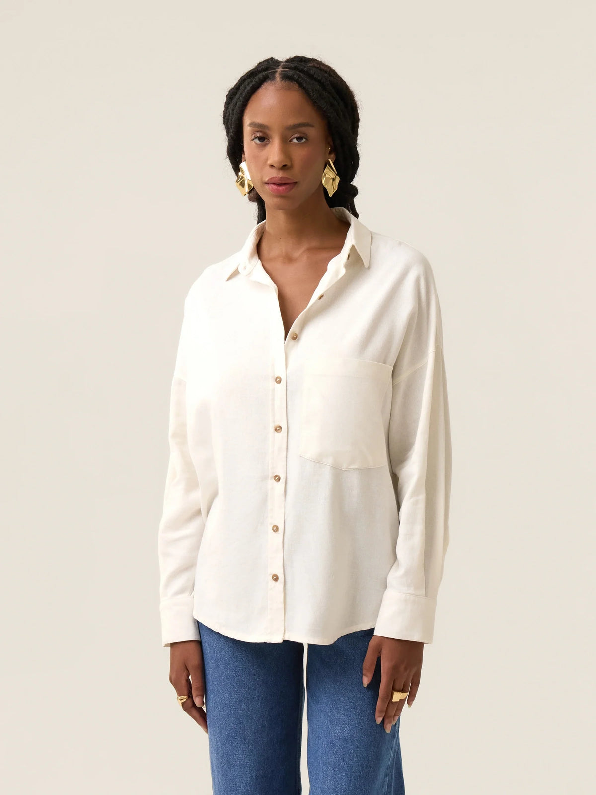 Camisa Cupuaçu Off White