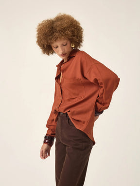 Camisa Cupuaçu Terracota