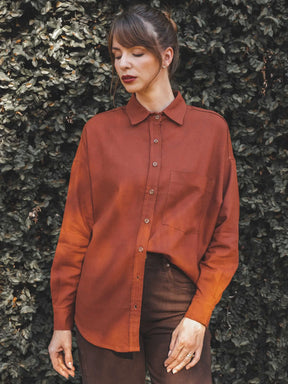 Camisa Cupuaçu Terracota
