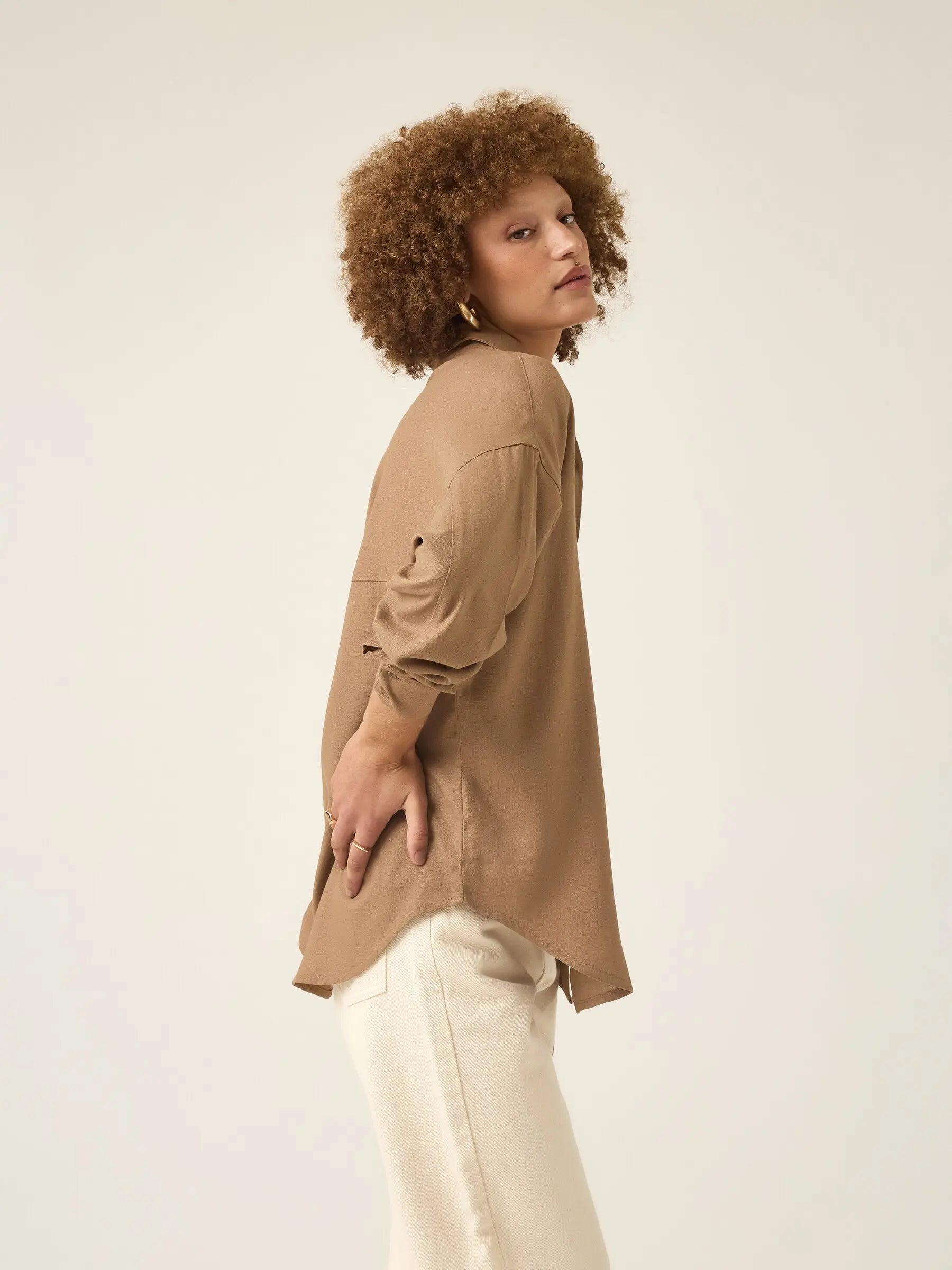 Camisa Cupuaçu Marrom Claro