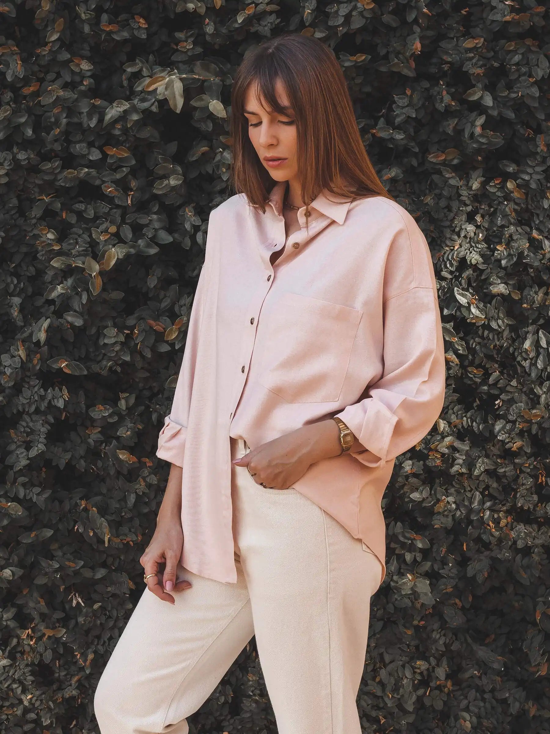 Camisa Cupuaçu Rosa Claro