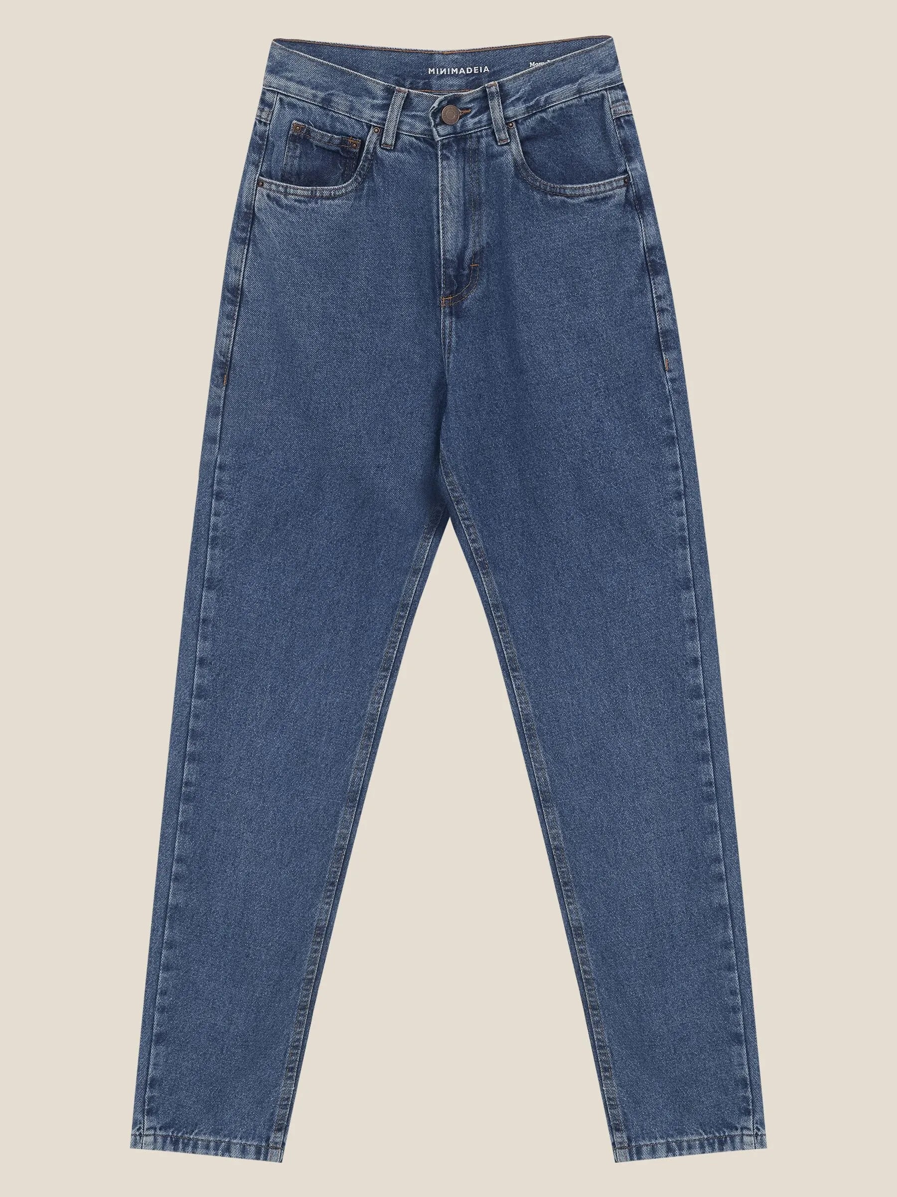 Calça Jeans Mom Jequitibá Azul Médio
