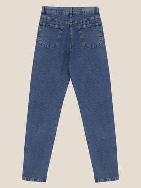 Calça Jeans Mom Jequitibá Azul Médio