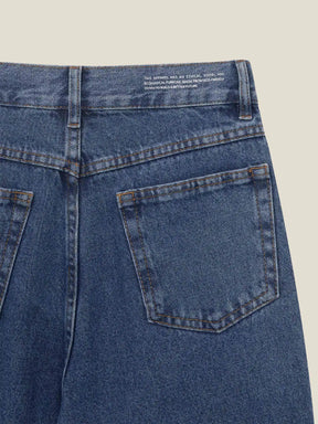 Calça Jeans Mom Jequitibá Azul Médio