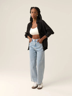 Calça Jeans Reta Araçá Azul Claro