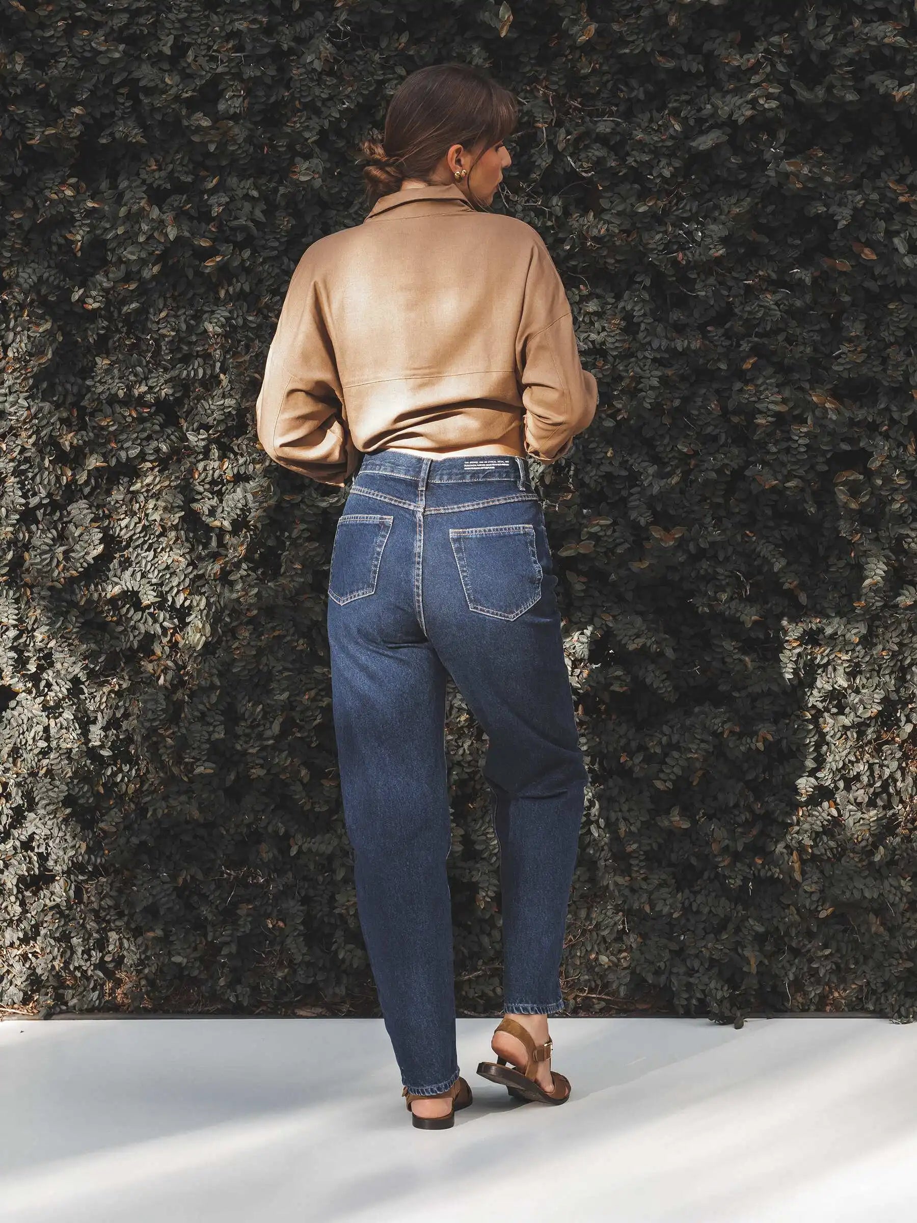 Calça Jeans Reta Araçá Azul Escuro