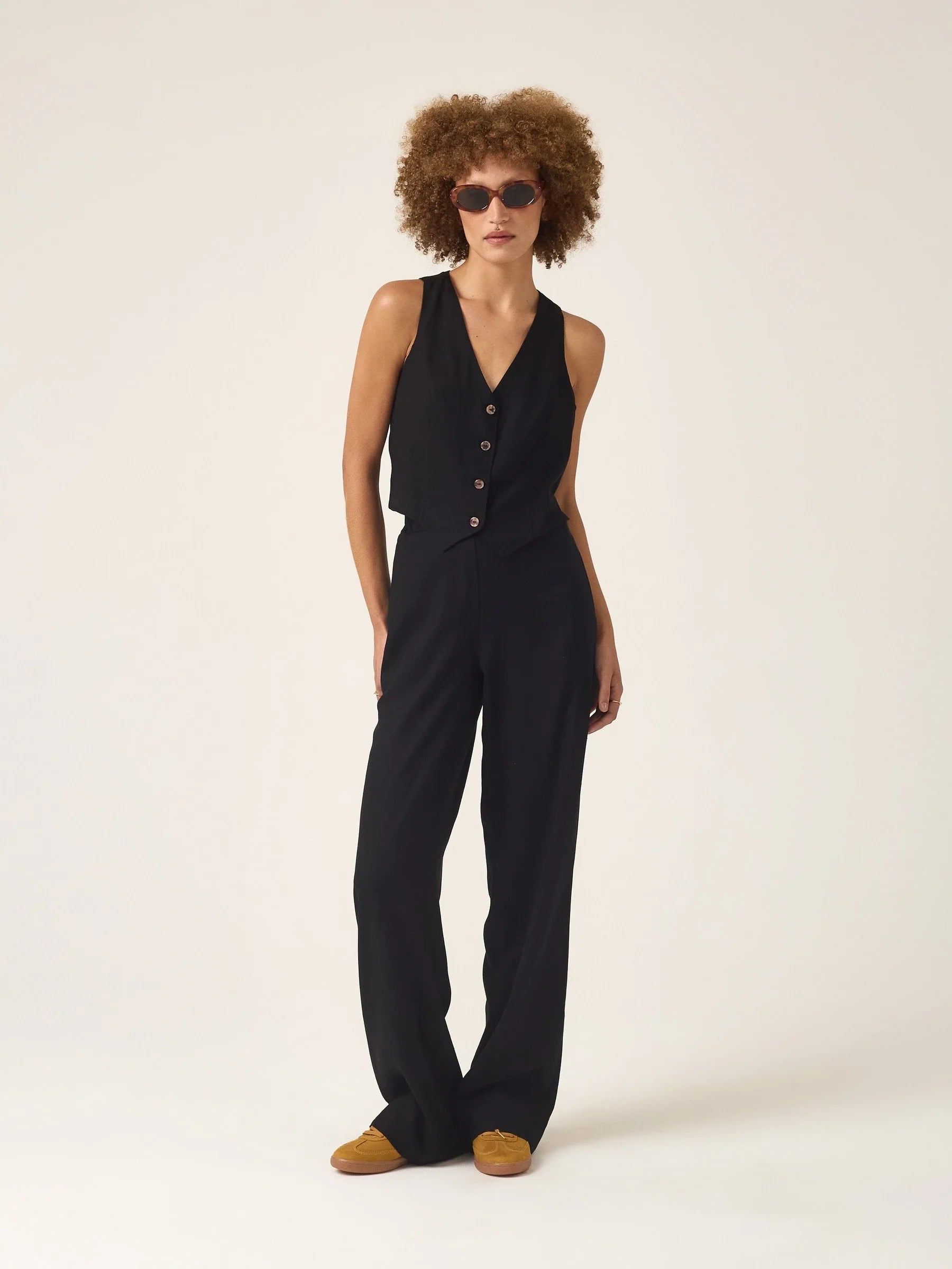 Colete Calêndula Preto