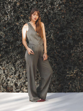 Colete Calêndula Verde Escuro