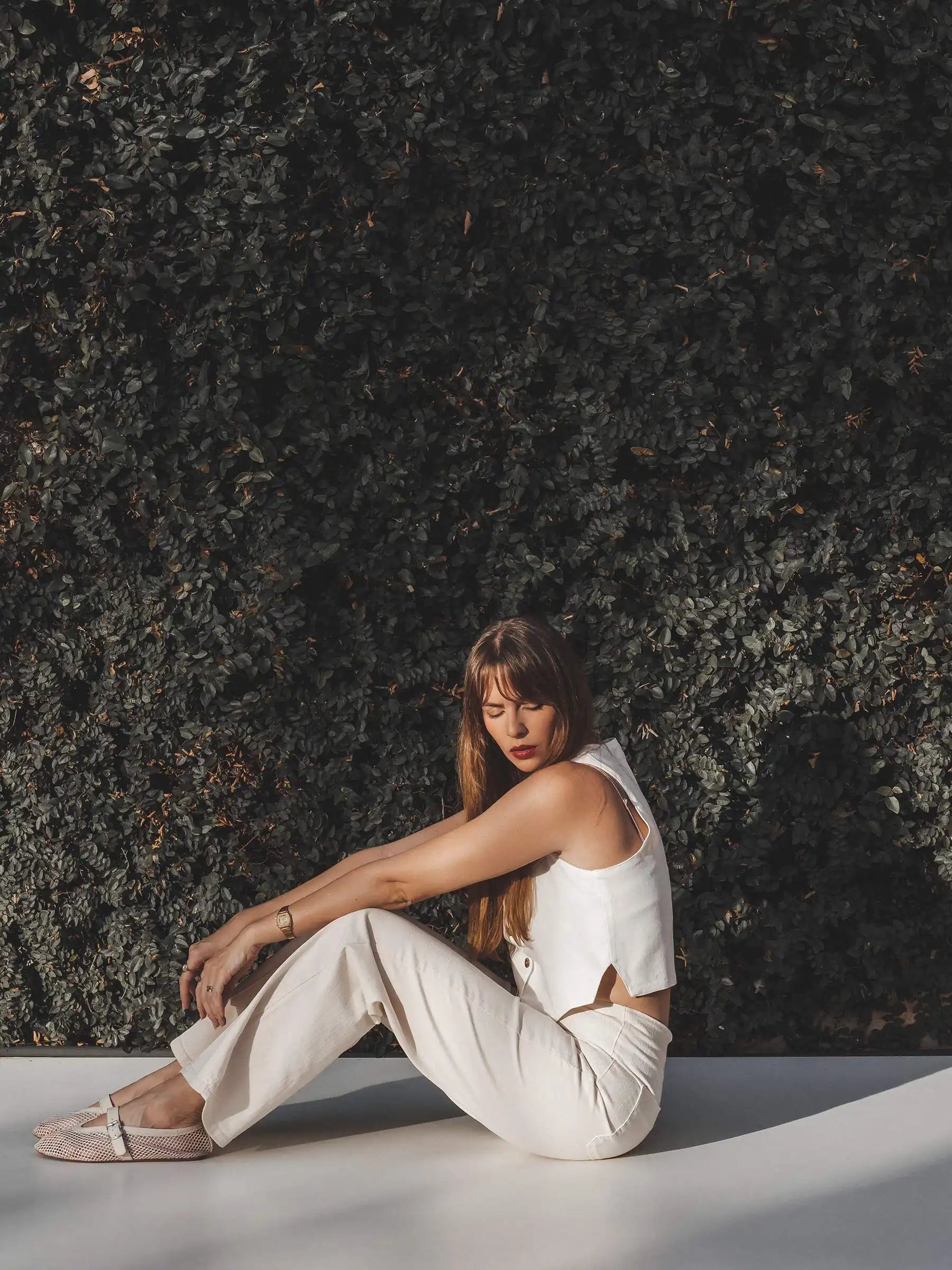 Calça Jeans Reta Mandacaru Bege