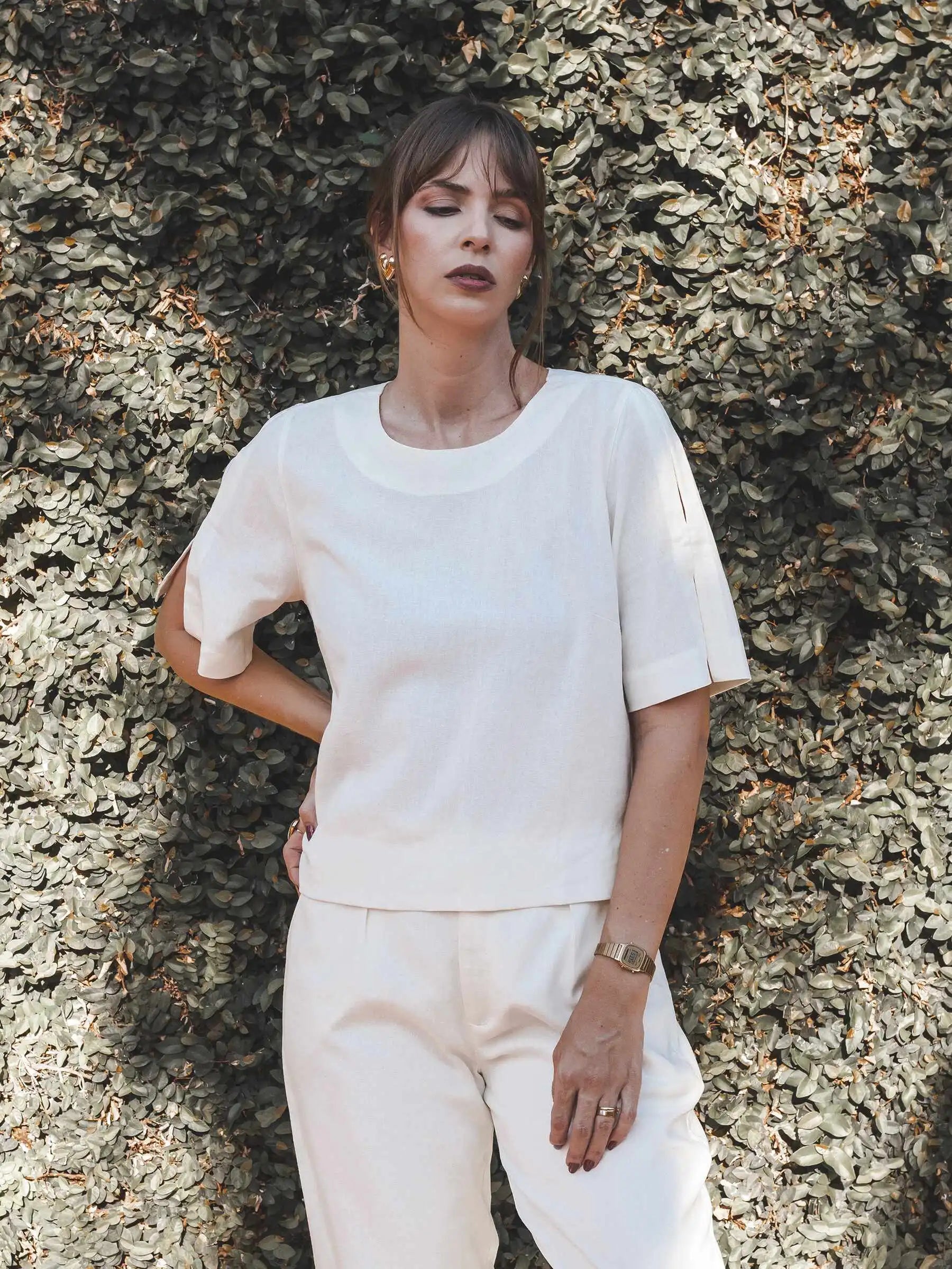 Blusa Tulipa Off White