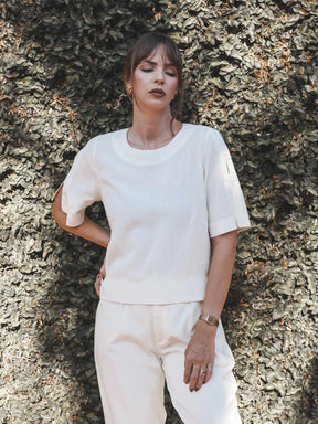 Blusa Tulipa Off White