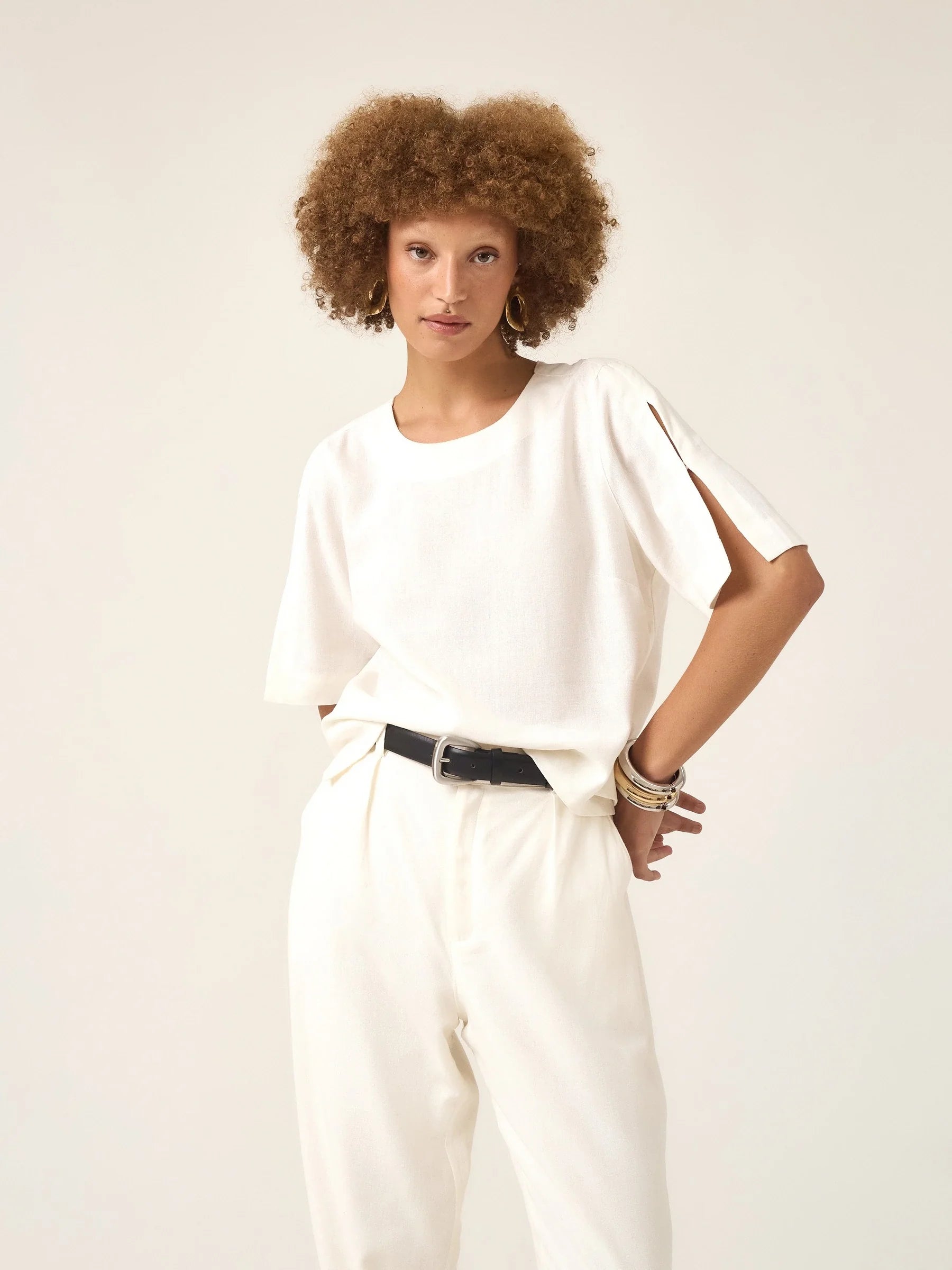 Blusa Tulipa Off White