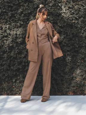 Blazer Sândalo Marrom Claro