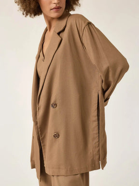 Blazer Sândalo Marrom Claro