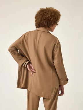 Blazer Sândalo Marrom Claro