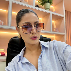 Óculos de Sol Feminino Quadrado Dalva