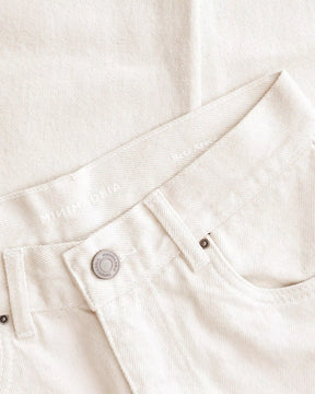 Calça Jeans Reta Araçá Bege